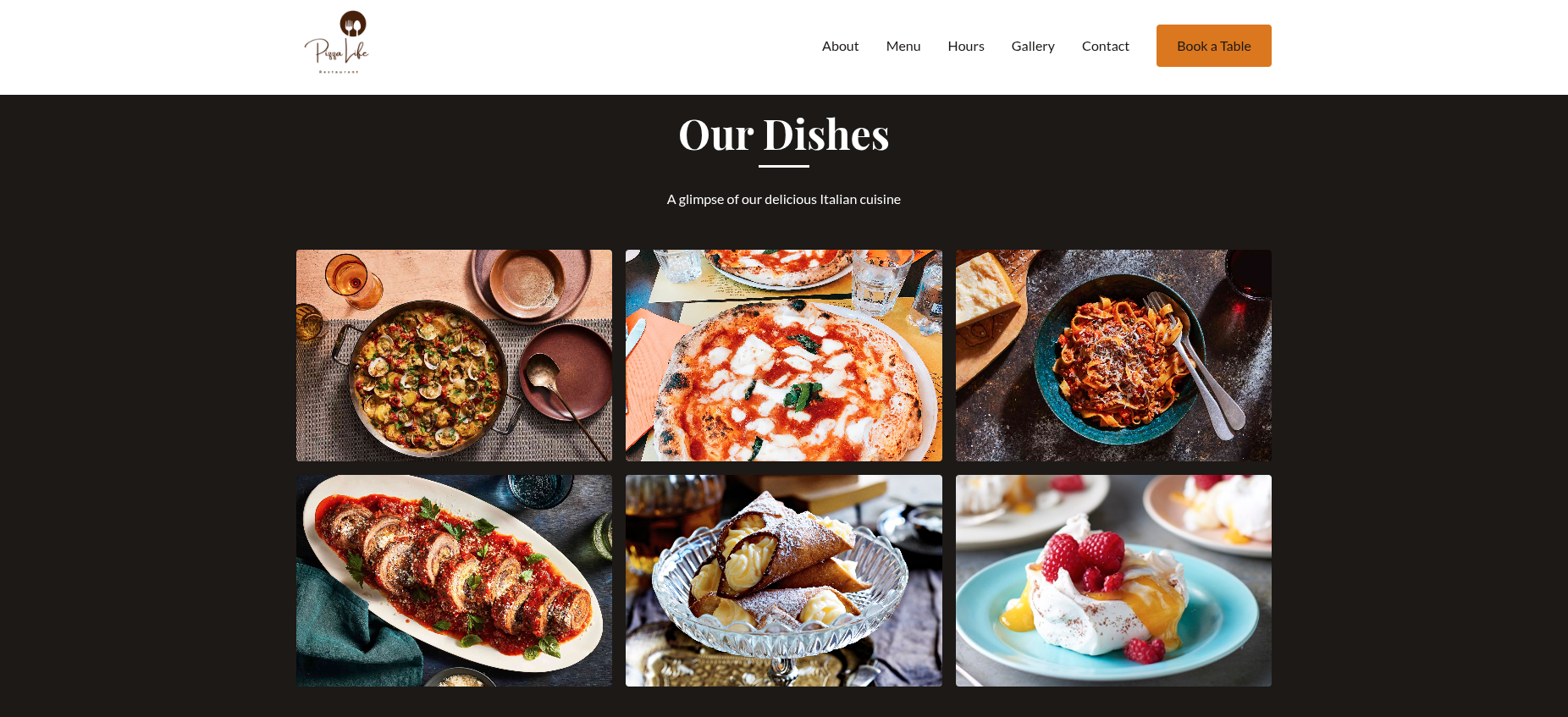 Pizzeria Website